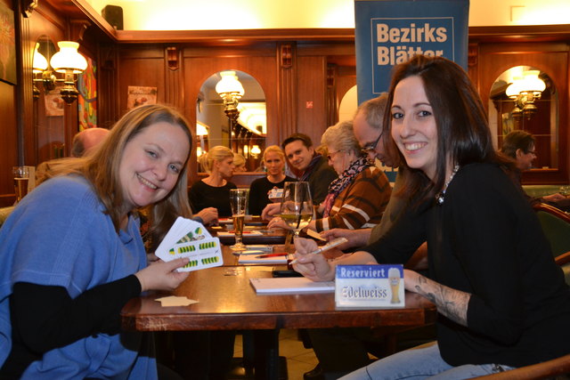 Das Bezirksblätter Charity-Schnapsturnier im Café Central geht in die zweite Runde.