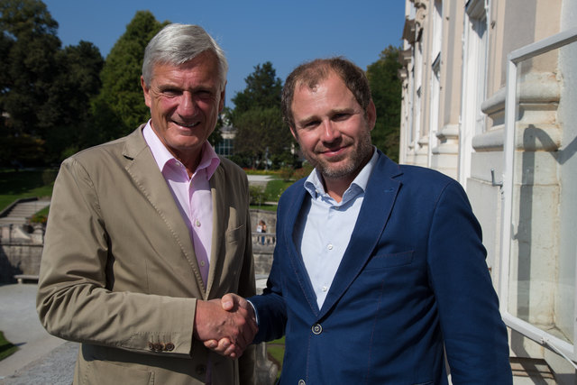 Vizebgm. Harald Preuner und Peter Harlander | Foto: ÖVP
