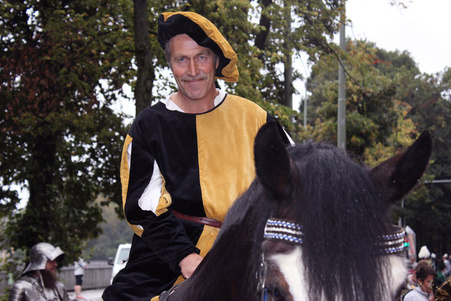 Ewald Wachter war einer der aktiven Teilnehmer des Festzuges in München. | Foto: Roland Steeb