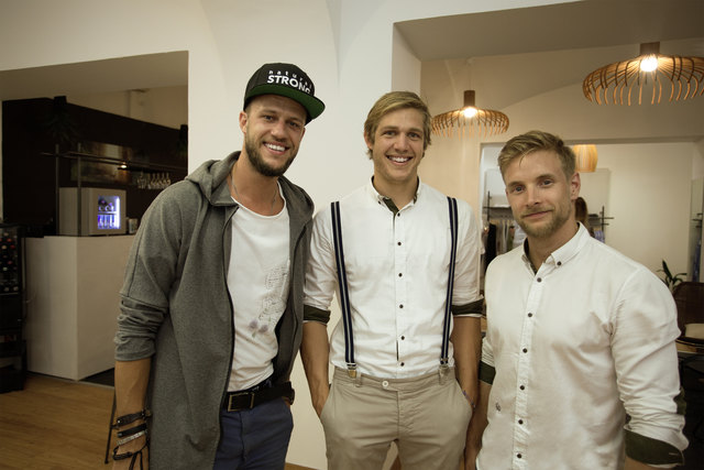 Robert Laner, Gerhard Schrempf und Oliver Pyerin leiten das Mode-Unternehmen Erdbär.