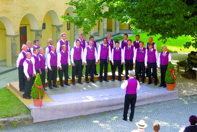 Die Sänger des Carinthia Chor Millstatt geben ein Konzert im Stadtsaal | Foto: KK