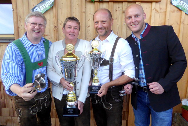 Peter Aschaber, Anni Jensen, Hans Gruber, Clemens Hechenbichler. | Foto: F. Haun
