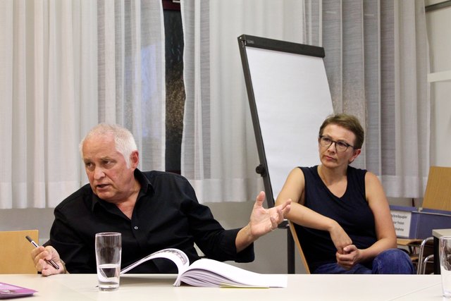Wie und wo findet Bezirksentwicklung statt? erklären Timmo Huber und Angela Salchegger von der Gebietsbetreuung Stadterneuerung
