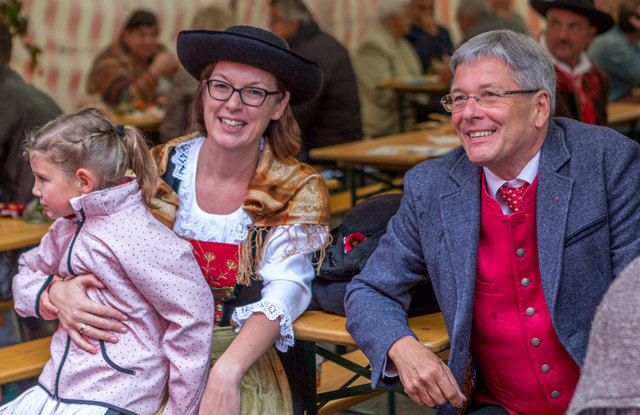 Barbara Plunger und Landeshauptmann Peter Kaiser