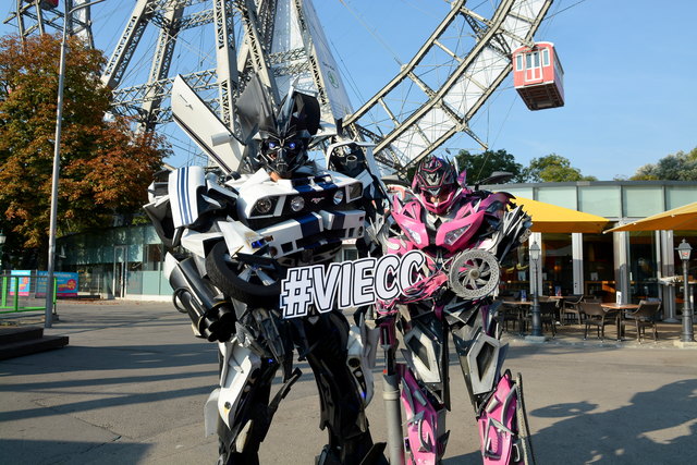 Wheeljack und Arcee werden auch auf der Vienna Comic Con zu sehen sein