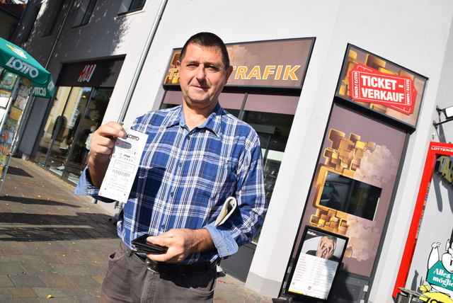 Gerhard Heiss will mit zwei Tipps und immer gleichen Zahlen an den Lotto-Gewinn kommen. | Foto: Zeiler