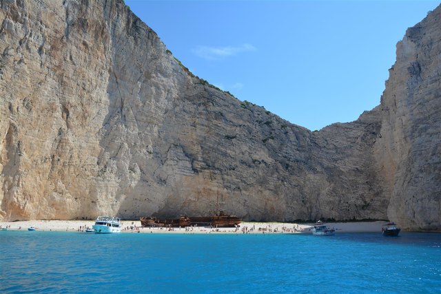 Ein Besuch bei der eindrucksvollen Wrack-Bay - ausreichend Touristen vorhanden! | Foto: Christian Haidinger