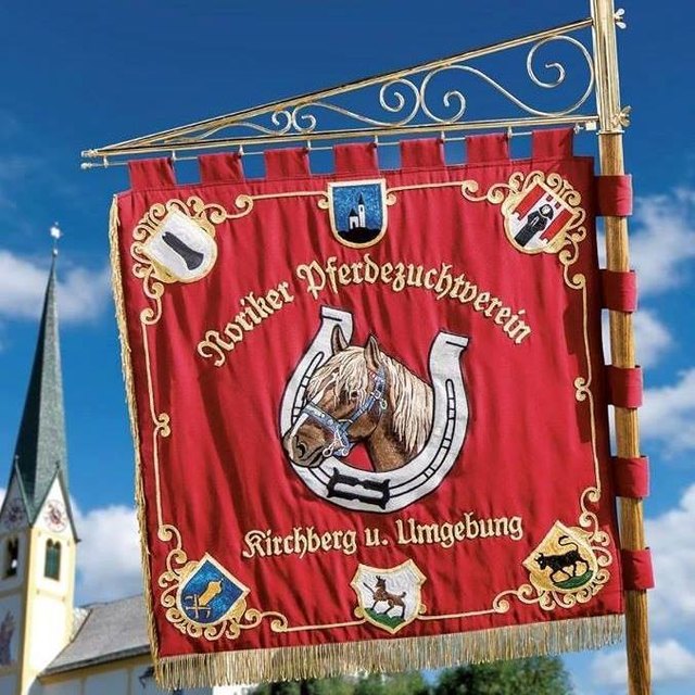 1996 wurde die Vereinsstandarte feierlich gesegnet. | Foto: Verein