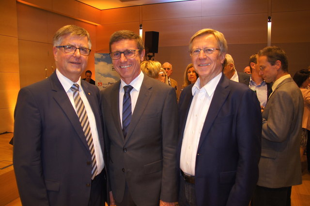 Kremser Bank Direktoren im Ruhestand: Günther Graf und Karl Friedel