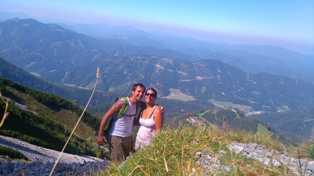 Glücklich am Schneeberg