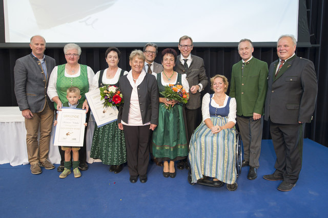 Werner Jost, Marienne Schober, Christine Simonlehner, Franz Jechart, Christine Sabetz, Christian Buchmann, Barbara Krenn, Johann Spreitzhofer und Franz Perhab | Foto: Foto Fischer