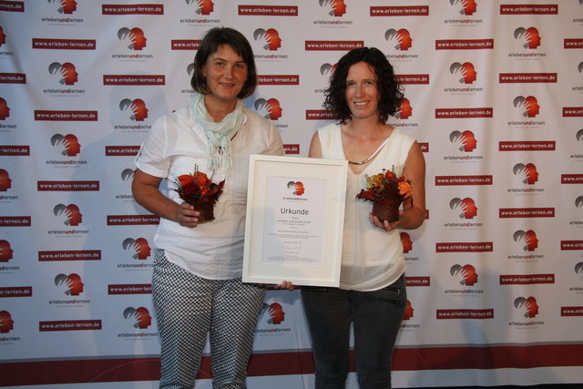 Verena Leitner-Klaunzer (Leitung Pädagogisches Team) mit ihrer Stellvertreterin Barbara Kropp. | Foto: Ederhof