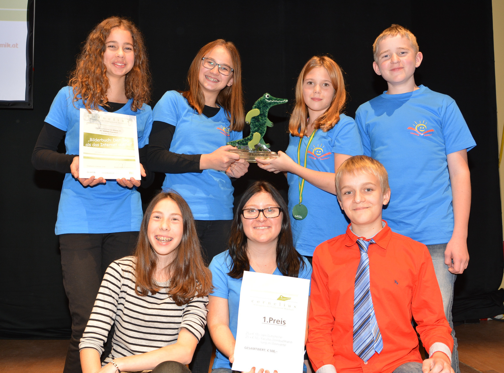 Schüler aus Poysdorf holten sich Cornelius Preis Mistelbach