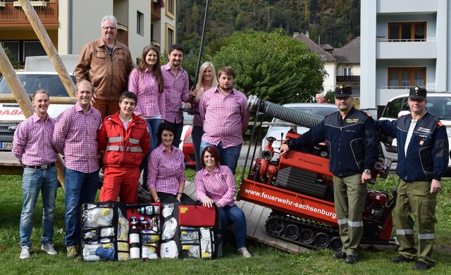 Die Sachsenburger Institutionen bedanken sich bei der Zech für die Spenden | Foto: KK