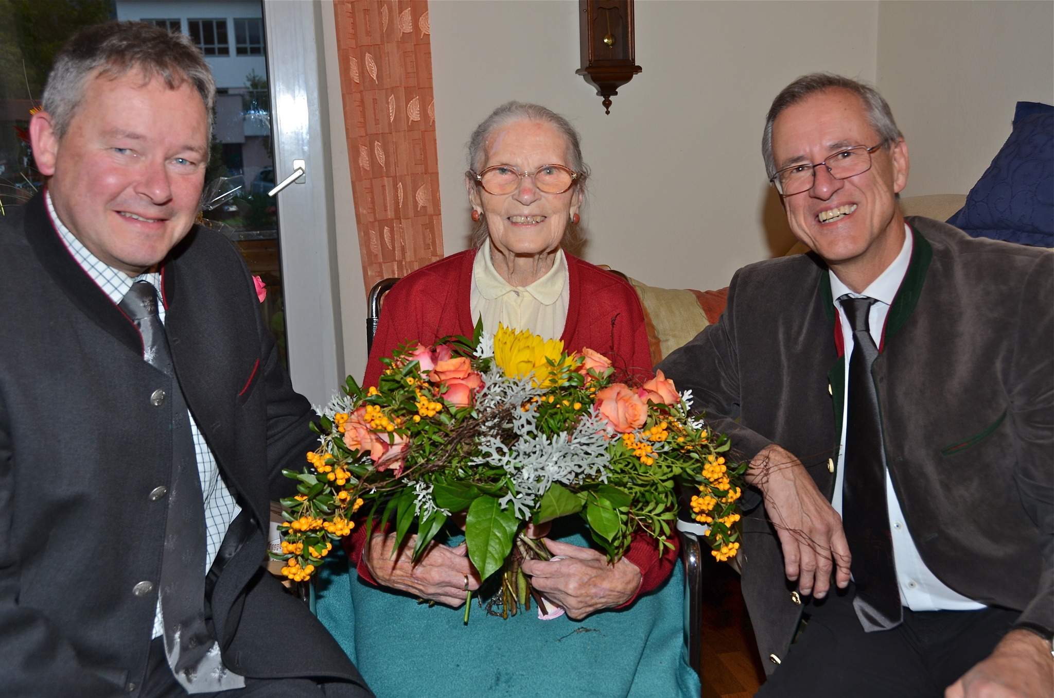 Glückwünsche zum Hundertsten Kufstein