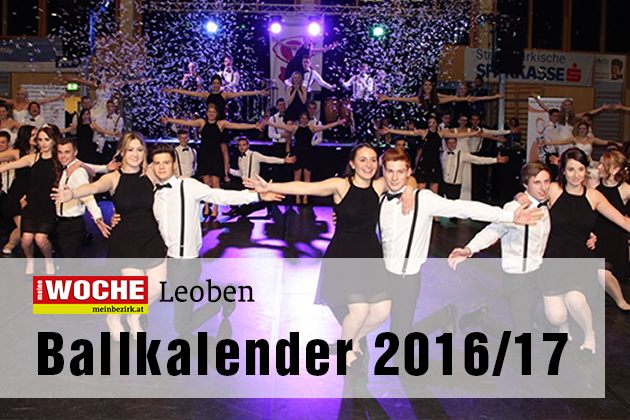 Hier finden Sie alle Balltermine 2016/17 für Leoben