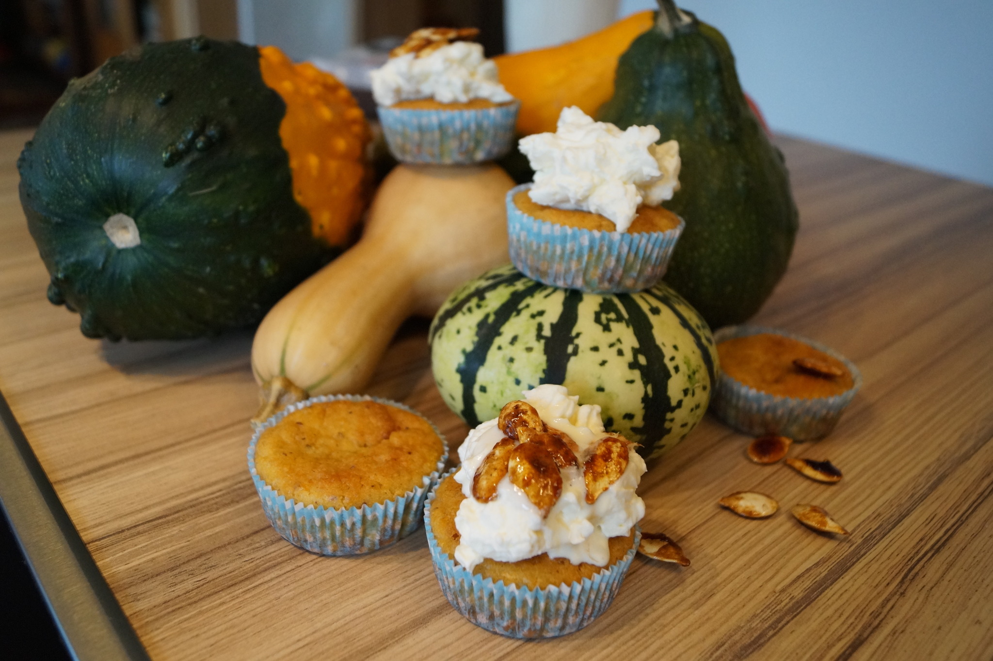 Selbst gemacht: Süße Kürbis-Haselnuss-Muffins - Villach