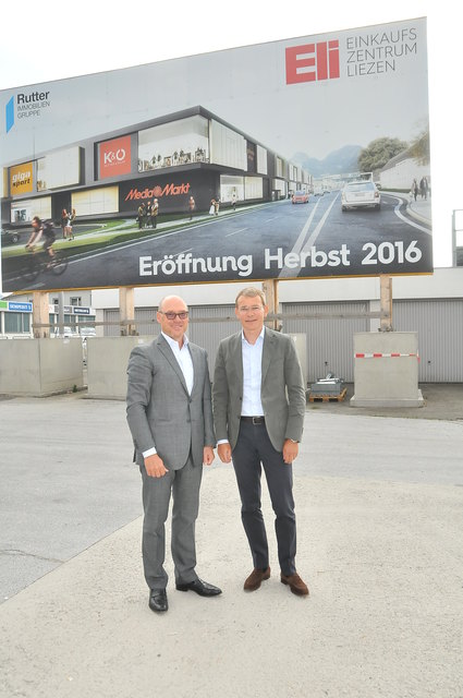 Die Eigentümer: Christian Harisch (l.) und Stefan Rutter.