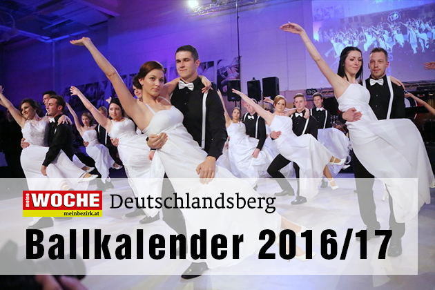 Hier finden Sie die Balltermine 2016/17 für Deutschlandsberg