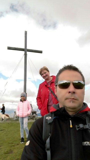 Das Gipfelkreuz erreicht!