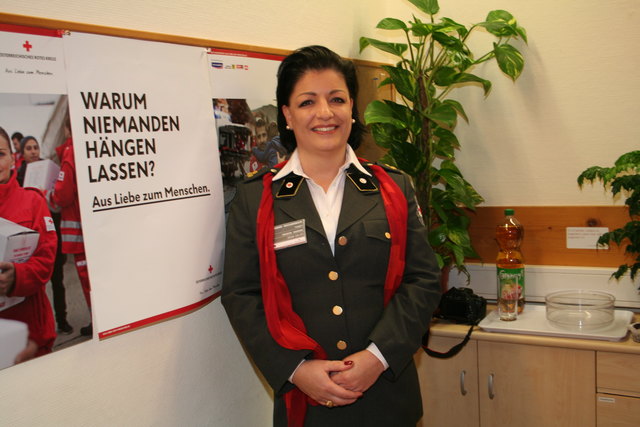 Renate Barker, leitende Notärztin im NEF-Stützpunkt Neulengbach