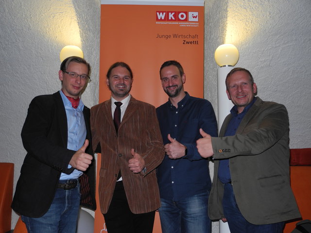 Engelbert Lehenbauer als JW-Voristzender von Zwettl wiedergewählt. | Foto: WK Zwettl