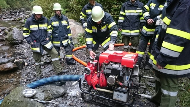 Das Gelernte mussten die Kameraden auch in der Praxis beweisen | Foto: KK