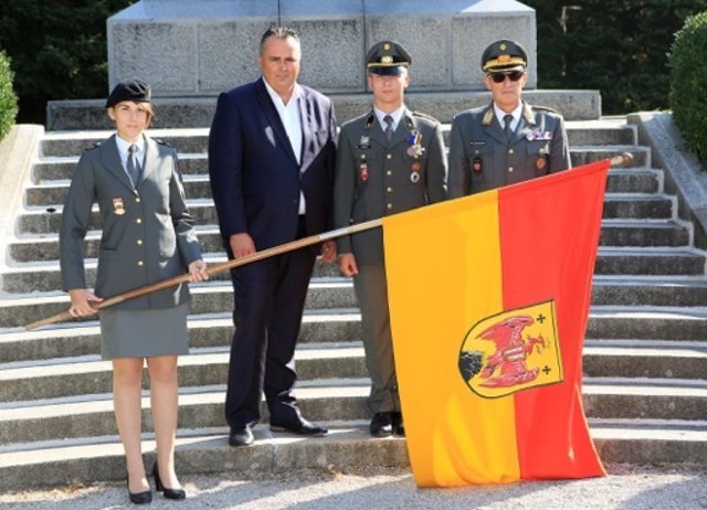 Bereit für den Dienst um die Republik Österreich – Leutnant Jan Prinz aus Pöttelsdorf | Foto: Milkitärkommando Burgenland
