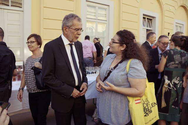 Alexander Van der Bellen bei den Eisenstädter Genusstagen