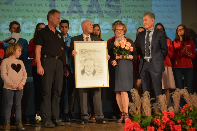Hans Enzersfellner, Alfred und Sigrid Laas, Wolfgang Hribernik