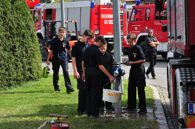 Blaulichttag 2016: Feuerwehrjugend bei der Arbeit