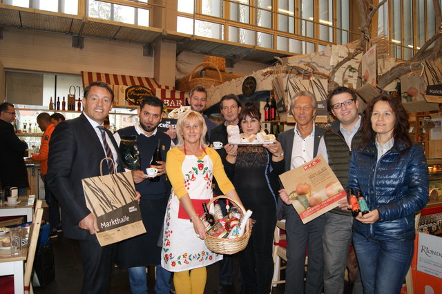 Von Tiroler Ölen bis zu italienischen Spezialitäten: Die Markthalle stellte ihre neuen MieterInnen vor.