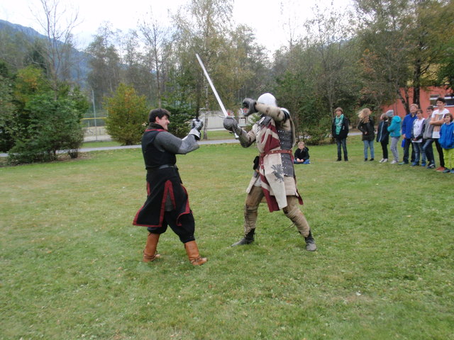 Das Mittelalter stand in Mittelpunkt der Projekttage an der NMS Prutz/Ried.