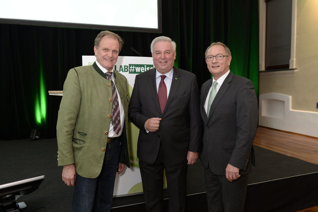 Kommunal-Triumvirat: Erwin Dirnberger, Hermann Schützenhöfer, Detlev Eisel-Eiselsberg | Foto: Fischer