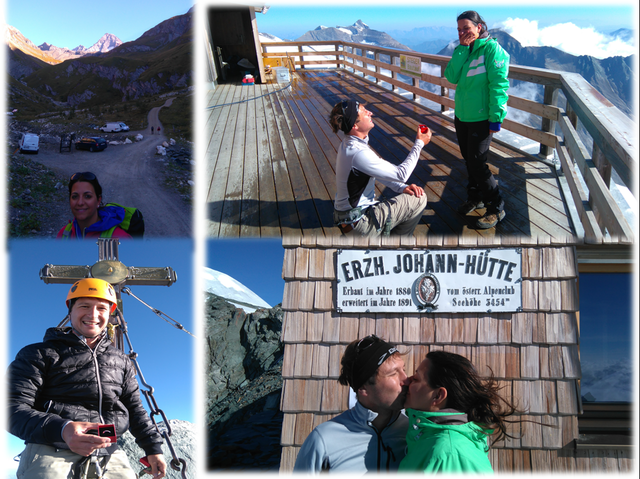 Wandern am Großglockner mit Heiratsantrag auf der Adelsruhe
