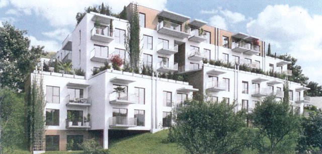 So sollte die fertige "Wohnoase" am Postplatzl aussehen