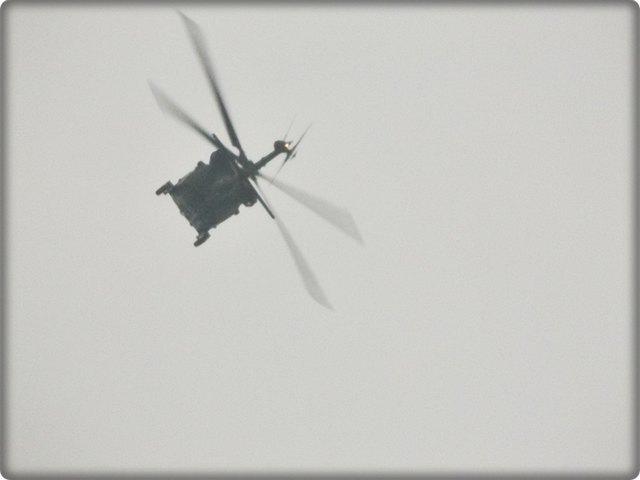 Black Hawk über Althofen leider war Heute eine Nebelsuppe am Himmel