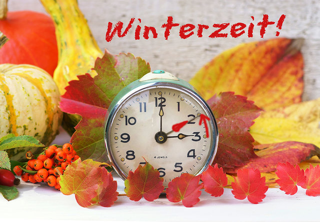 Am 30. Oktober werden die Uhren eine Stunde zurückgestellt. | Foto: Johanna Mühlbauer/ Fotolia.com