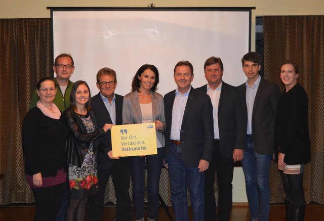 Mirjam Schmidt-Karall, Franz Derdak, Andrea Karall, Rudolf Berlakovich, Daniela Kulovits, Nikolaus Berlakovich, Stefan Karall, Philipp Horvath, Anna Zvonarich