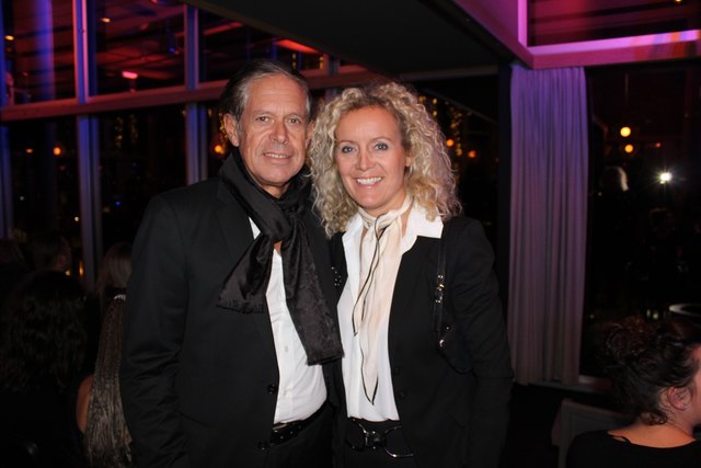 WK-Präsident Jürgen Bodenseer mit seiner Frau Monika bei der Fashion Show
