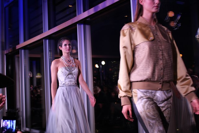 Haute Couture in Weiß - elegant und edel.