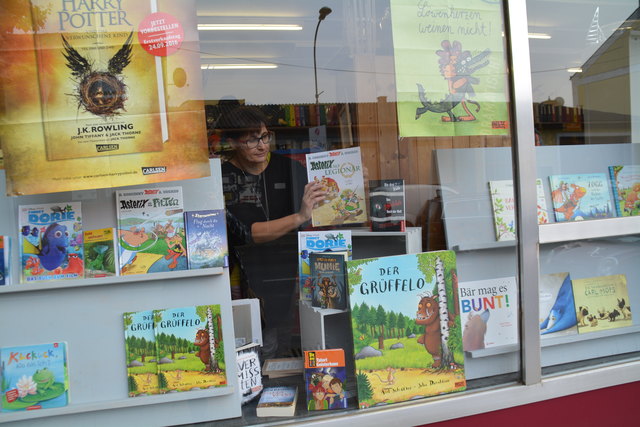 Die dritte Klasse der Volksschule Frauenkirchen besuchte das Lesekistl in Gols.