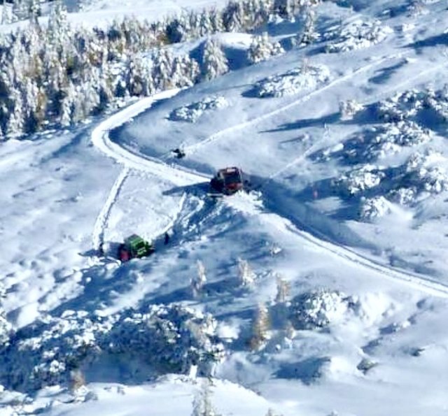 An dieser Stelle am so genannten Zehner ereignete sich das Unglück | Foto: Flugpolizei