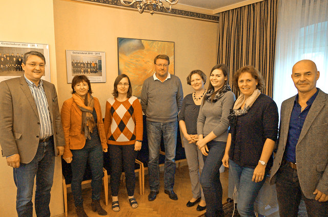 Vereint sind nicht nur Unterbergla und Groß St. Florian, sondern auch das Gemeinde-Team wird zur Einheit. Nicht im Bild: Edith Mandl. | Foto: Sagmeister