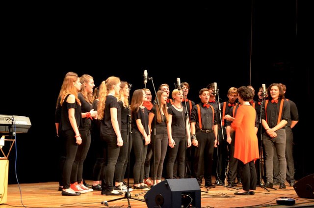 Mit einem sensationellen Auftritt sicherte sich das Vokalensemble des B(R)G Leibnitz den Einzug in das Halbfinale der „Großen Chance der Chöre“ und war auch im Finale spitze! | Foto: B(R)G Leibnitz
