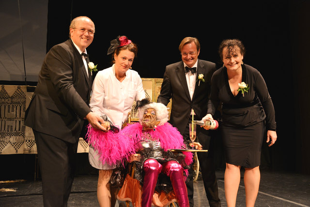 Alfred Pohl, Nikki mit Madam Clarissa, Klaus Frank und Cordula Nossek