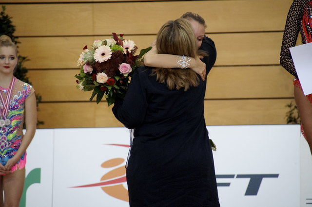 Für Natascha Wegscheider waren es die letzten Staatsmeisterschaften. Mit Dank für ihre Leistungen wurde ihr Respekt gezollt. | Foto: Regionalsport.at