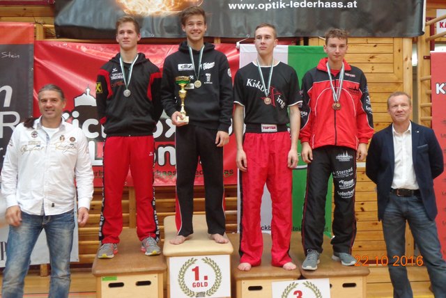 Silber für Lukas GÖNC und Bronze für Dominik RINGHOFER