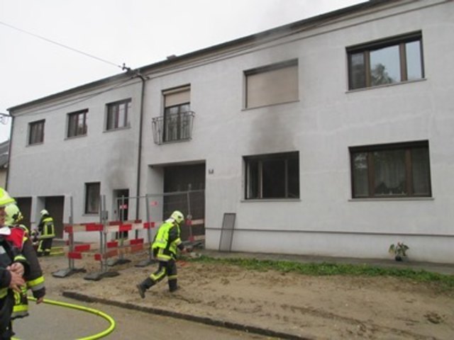 Auch Deutsch-Wagrams Florianis waren in Bockfließ im Einsatz.