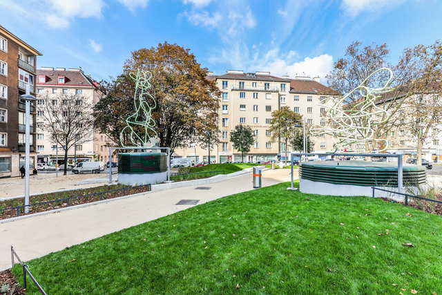 So sieht der Westteil des Südtiroler Platzes nach dem Umbau aus. | Foto: BV 4